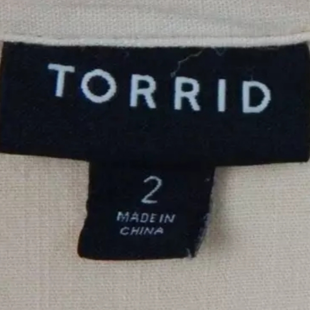 Torrid Drop Shoulder Button Down Shirt - image 4